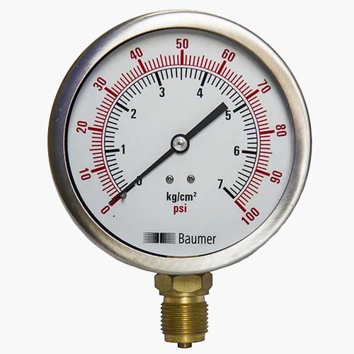 Baumer Brand Pressure Gauges